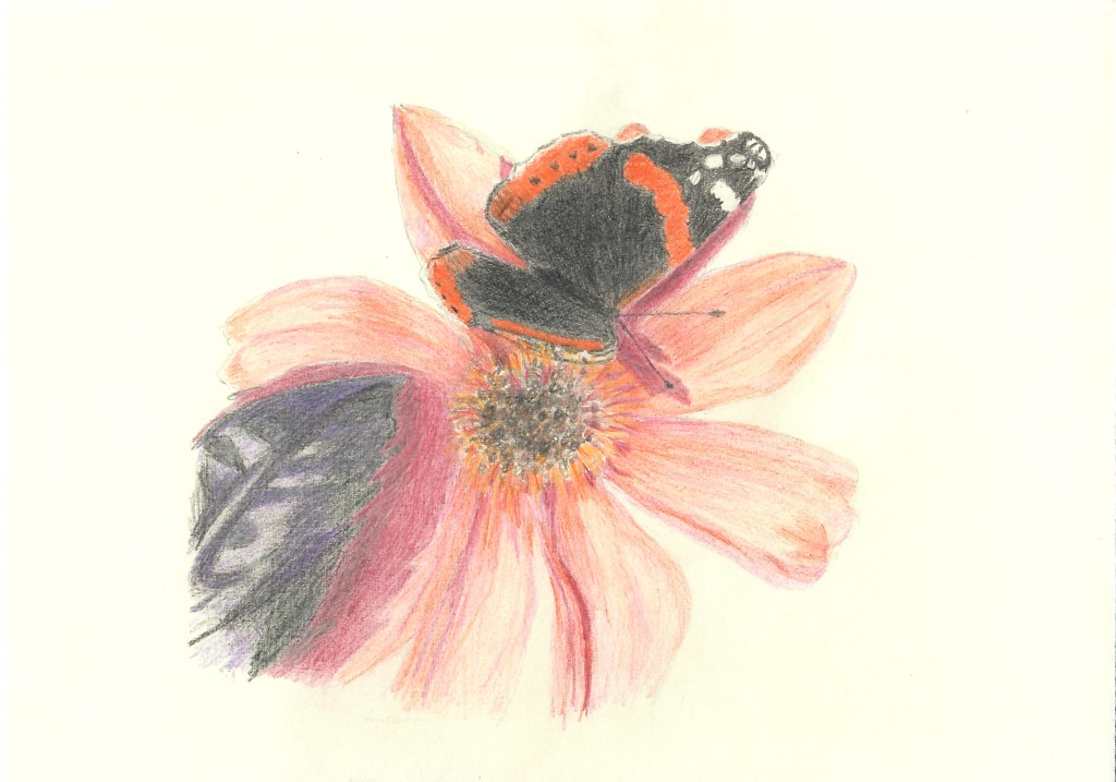 A colourful flower&nbsp;painting