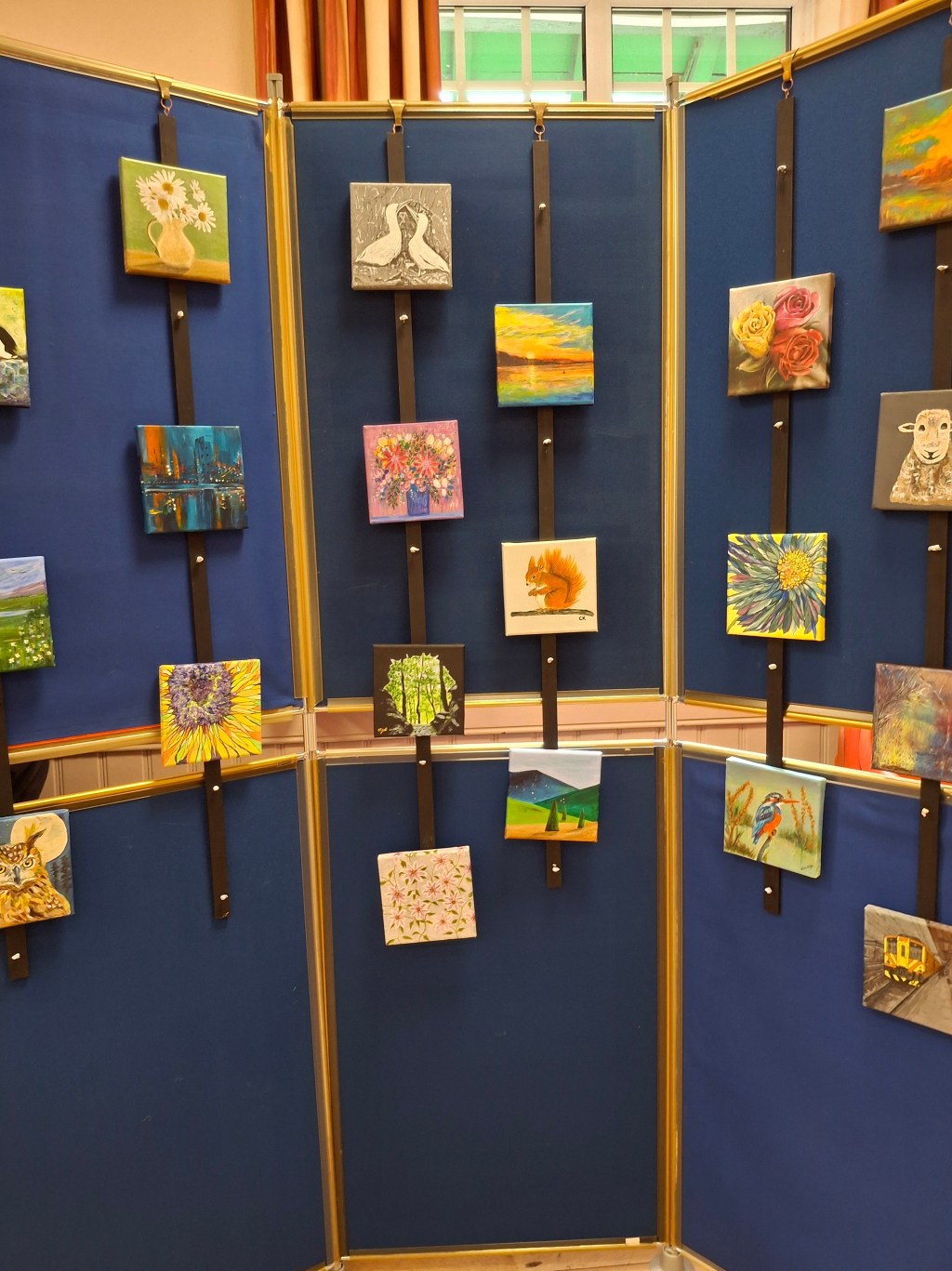 Acrylic mini canvases