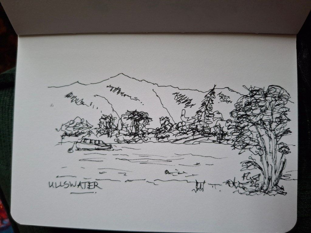 A lake shore&nbsp;view