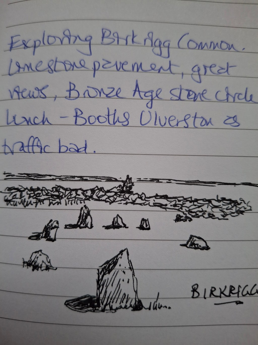 An old stone circle